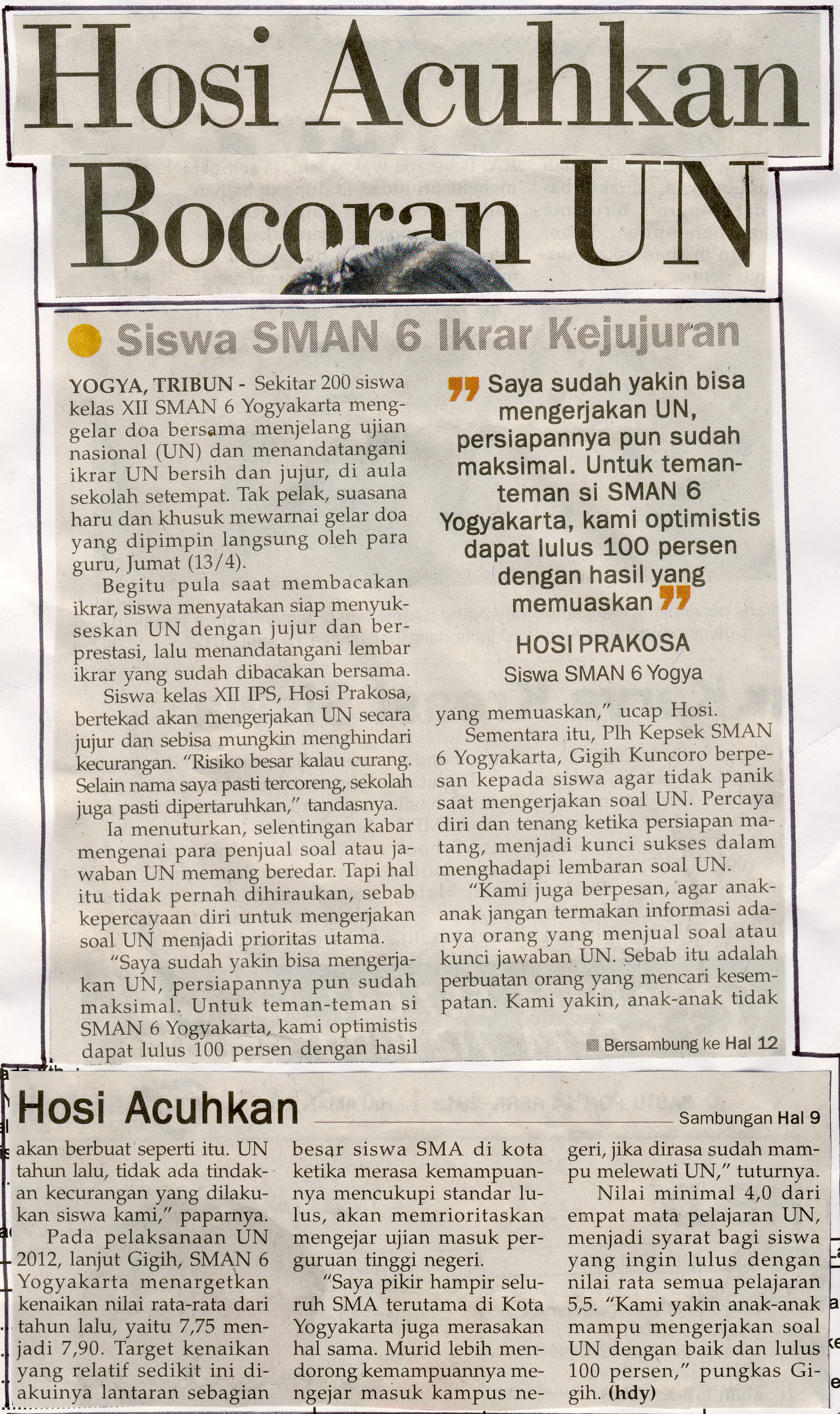Kliping jogja terbaru
